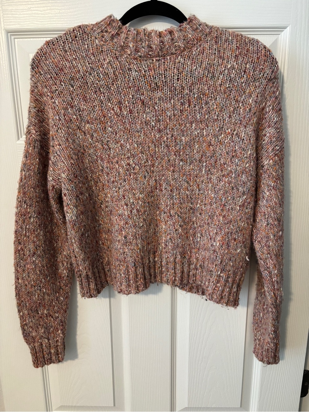 Crew Neck Sweater Women’s Pastel pink